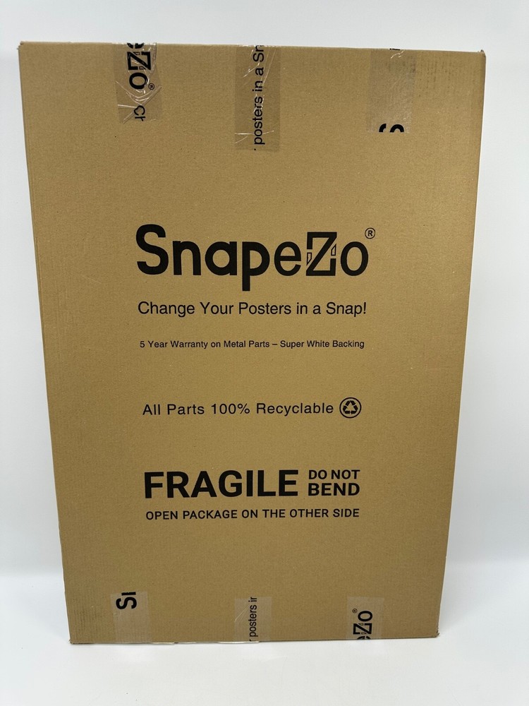 SnapeZo Black 16x24 Poster Frame - 1.2" Profile