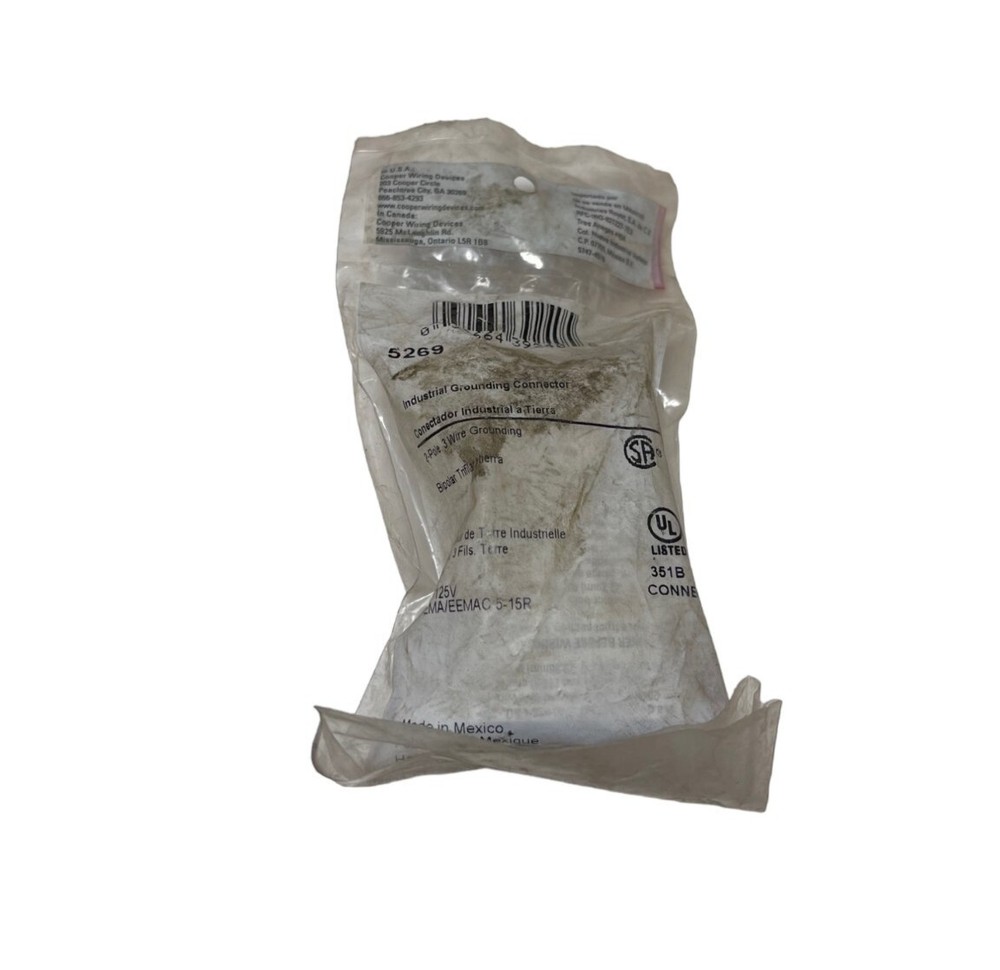 Cooper 5269 Grounding Connector **SALE**