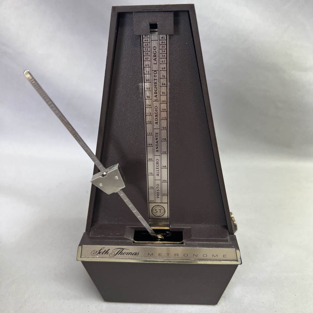 Seth Thomas Vintage Conductor Metronome Musical Tool