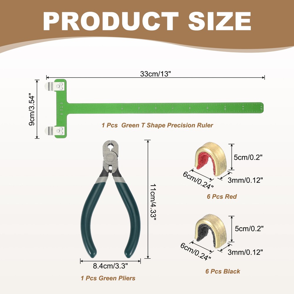 Archery Bows Square 33x9mm for Recurve Compound Bowstrings Archery Green