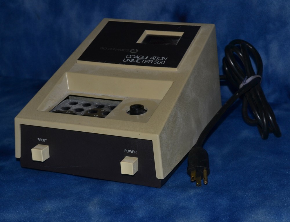 Vintage Bio-Dynamics Unimeter 500 Set Untested powers on and counter counts up