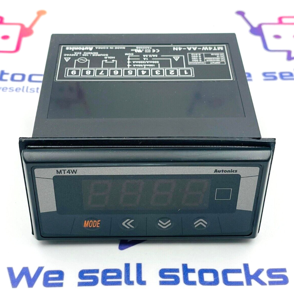 AUTONICS MT4W-AA-4N Panel Meter