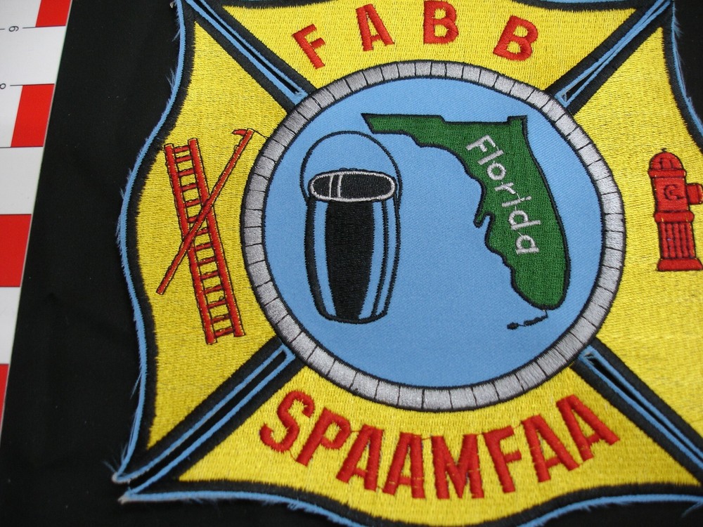 firefighter large vintage patch