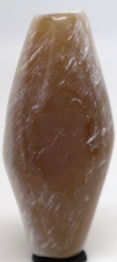 Large Ancient Central Asian Banded Agate Stone Bead with Rare Pattern