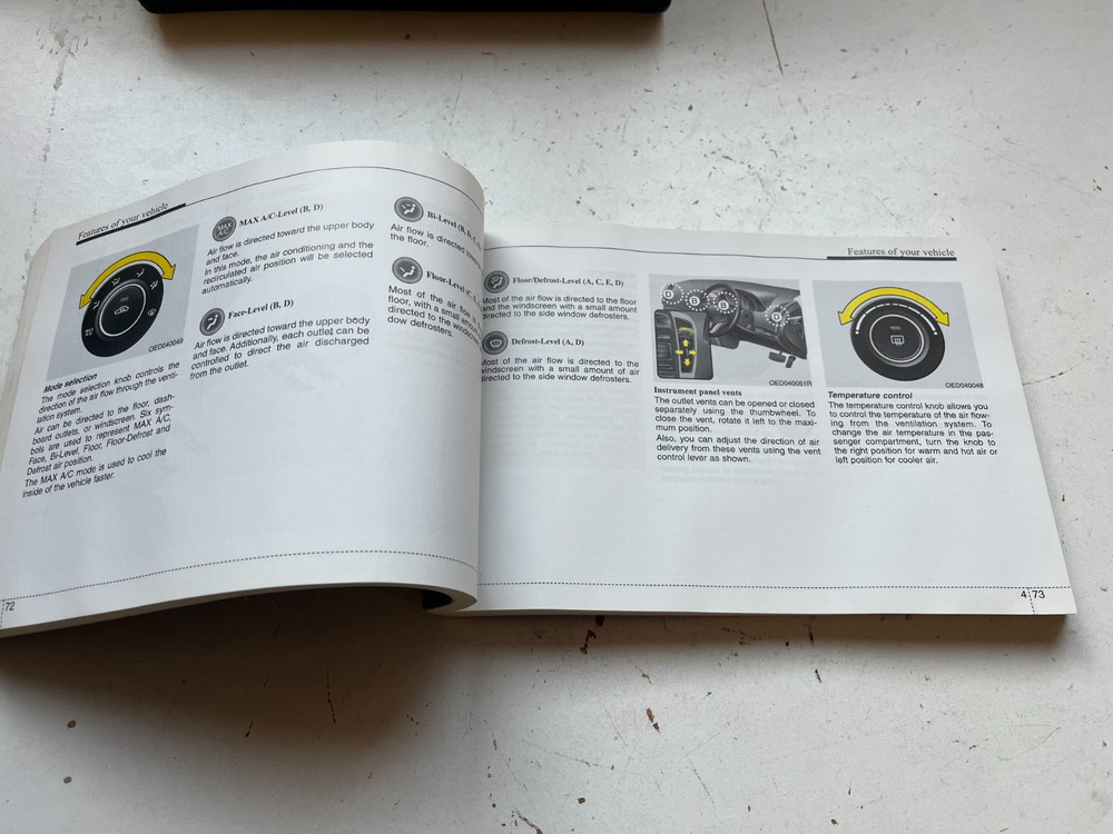 KIA CEED 2007-2012 HANDBOOK AND WALLET