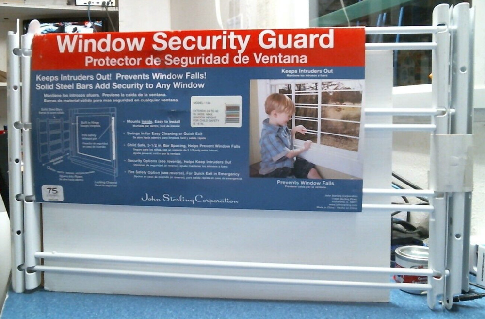 John Sterling Corp. Window Security Guard  (1134)  FS