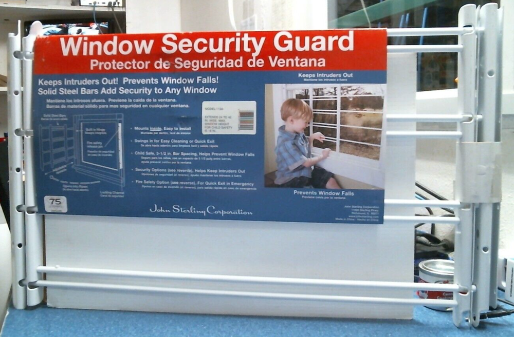 John Sterling Corp. Window Security Guard (1134) FS