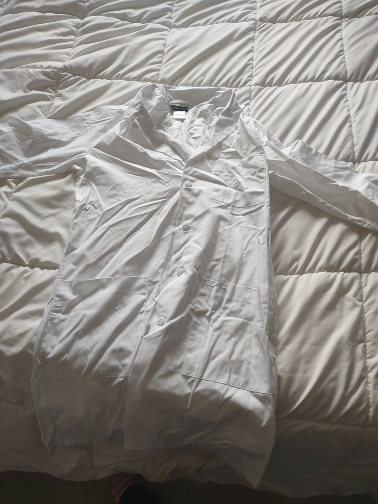 Cherokee Size Small White Doctors Smock