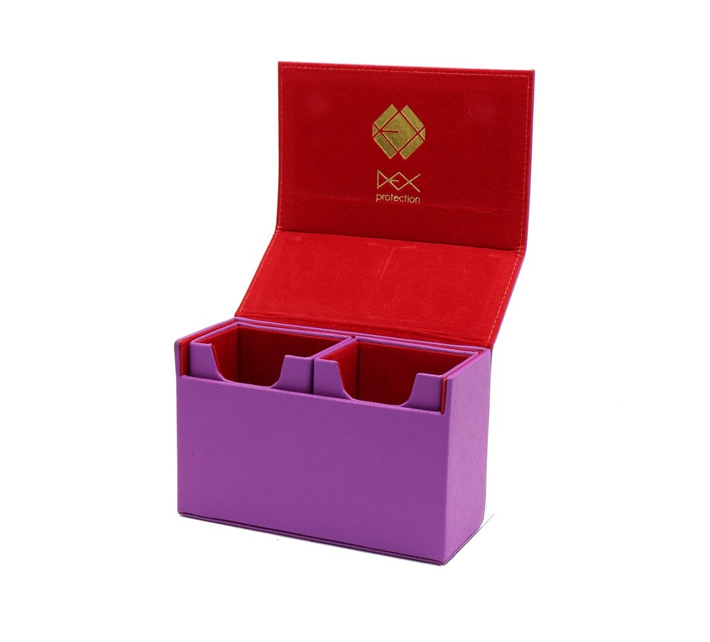 Dex Protection Purple Duelist 120 Card Two-Comparment Deck Box DEXDBL005