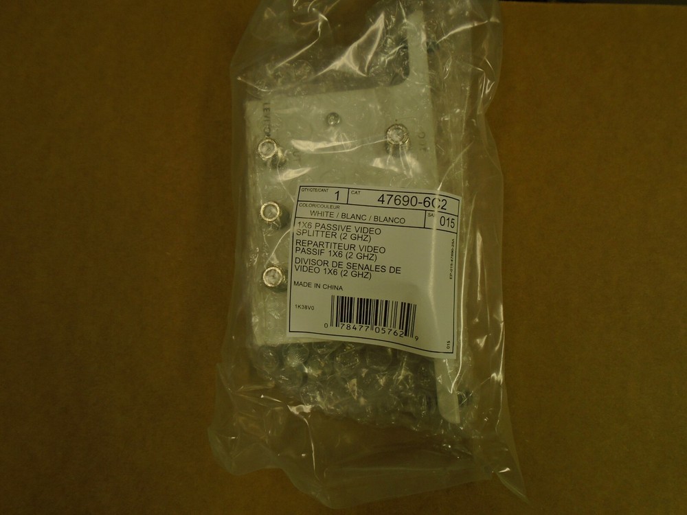 LEVITON 47690--6C2   "NEW"