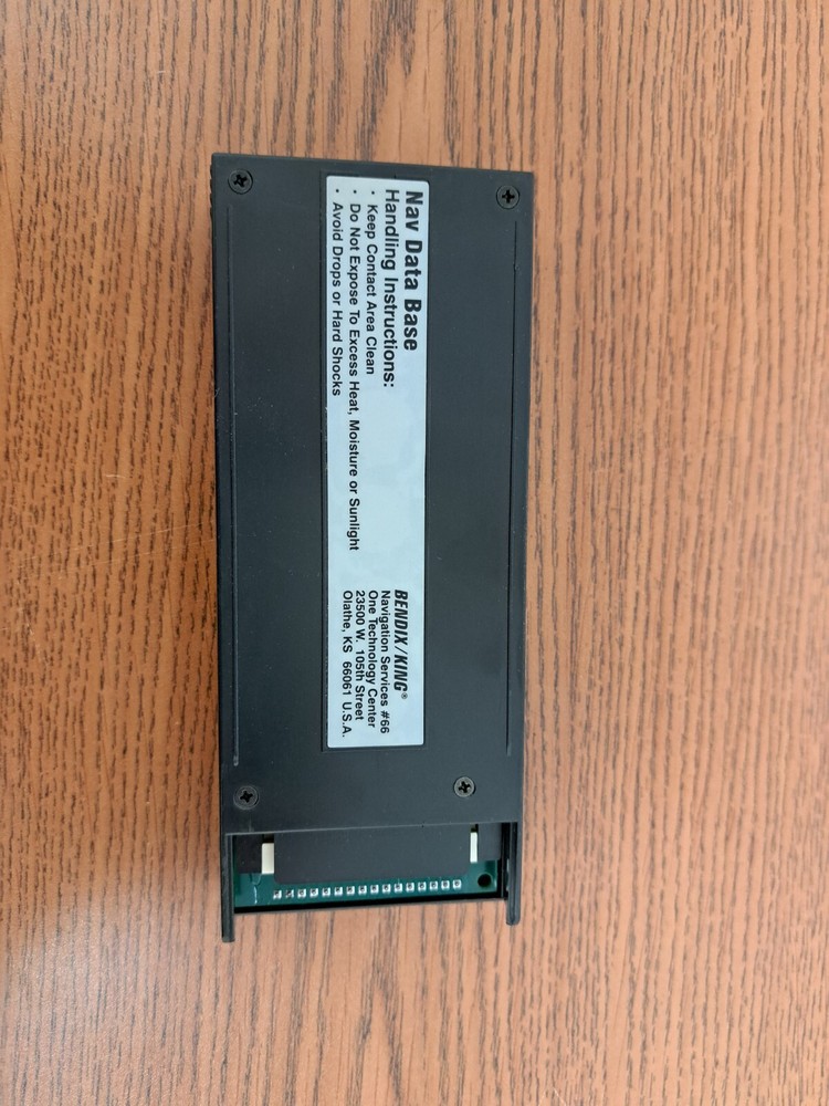 BendixKing KLN90B Americas Database Card. 071-01523-0302