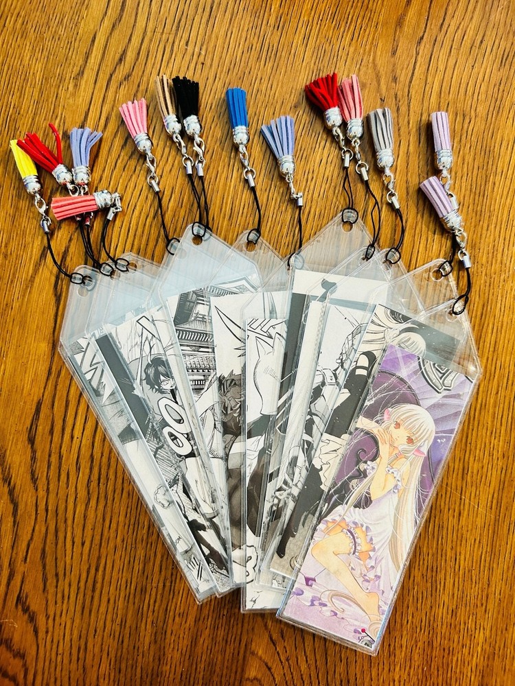 Recycled Manga Bookmarks
