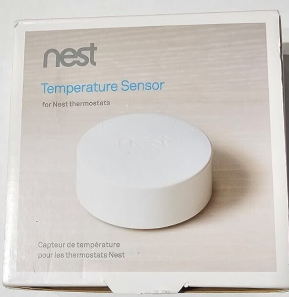 Google Nest T5000SF Temperature Sensor Thermostat - White Open Box