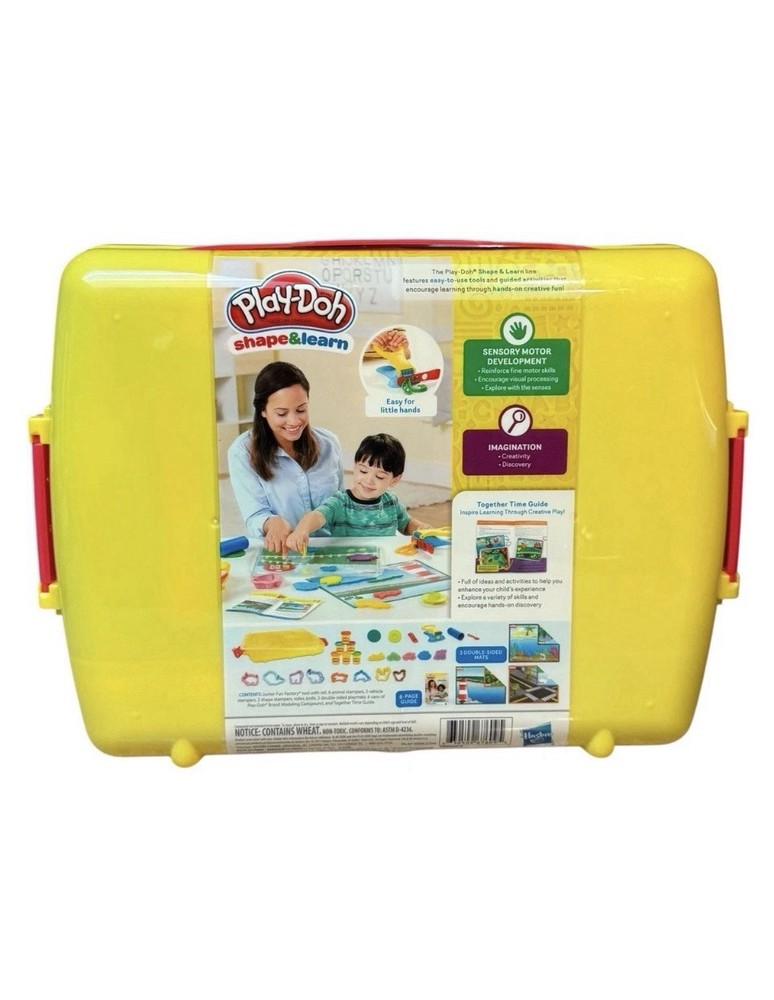 Play-Doh Shape & Learn Discover & Store - Explore Animals & Transportation Set