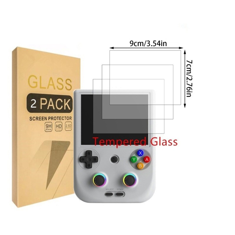 Screen Protector for RG406V Game Console Protector Full Screen Tempered Film