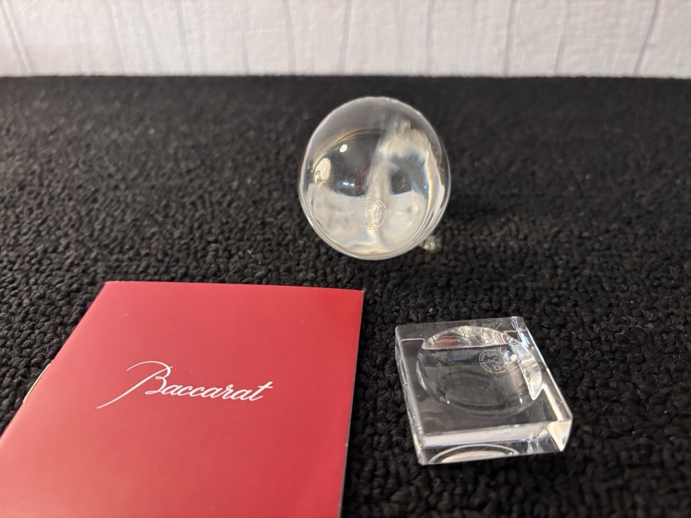 Baccarat Clear Cut Crystal Egg Baccarat Model3