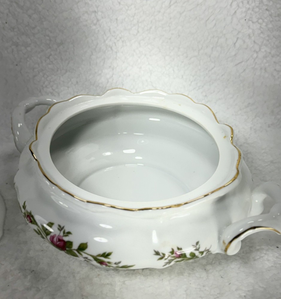 Johann Haviland Rose Bone China Covered Dish