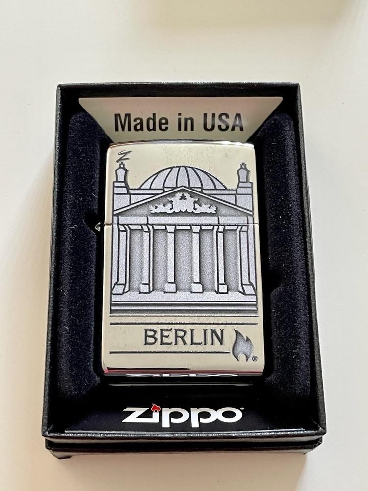 Genuine Zippo Berlin Lighter! New!