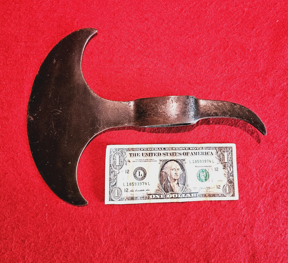 LARGE Vintage Spiked Ax Axe Head