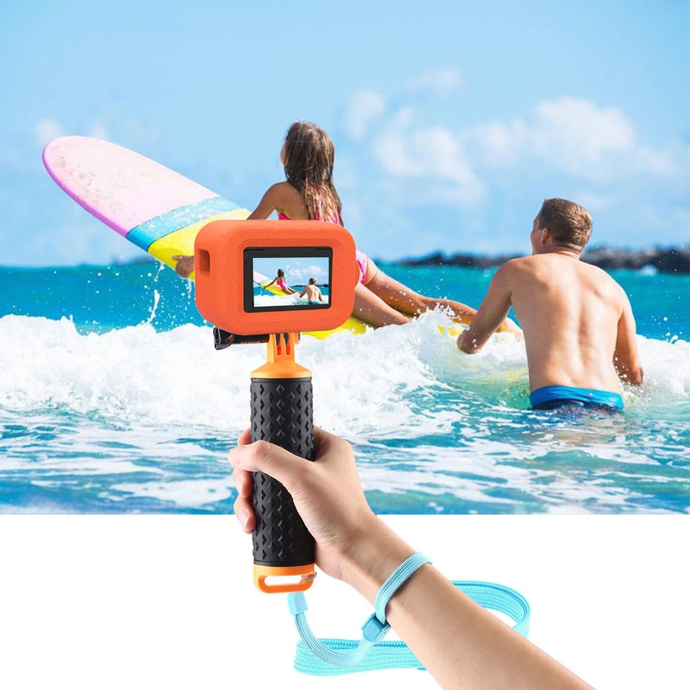 Sports Camera Floating Case Orange High Visibility Floating Protective Shel MEJM
