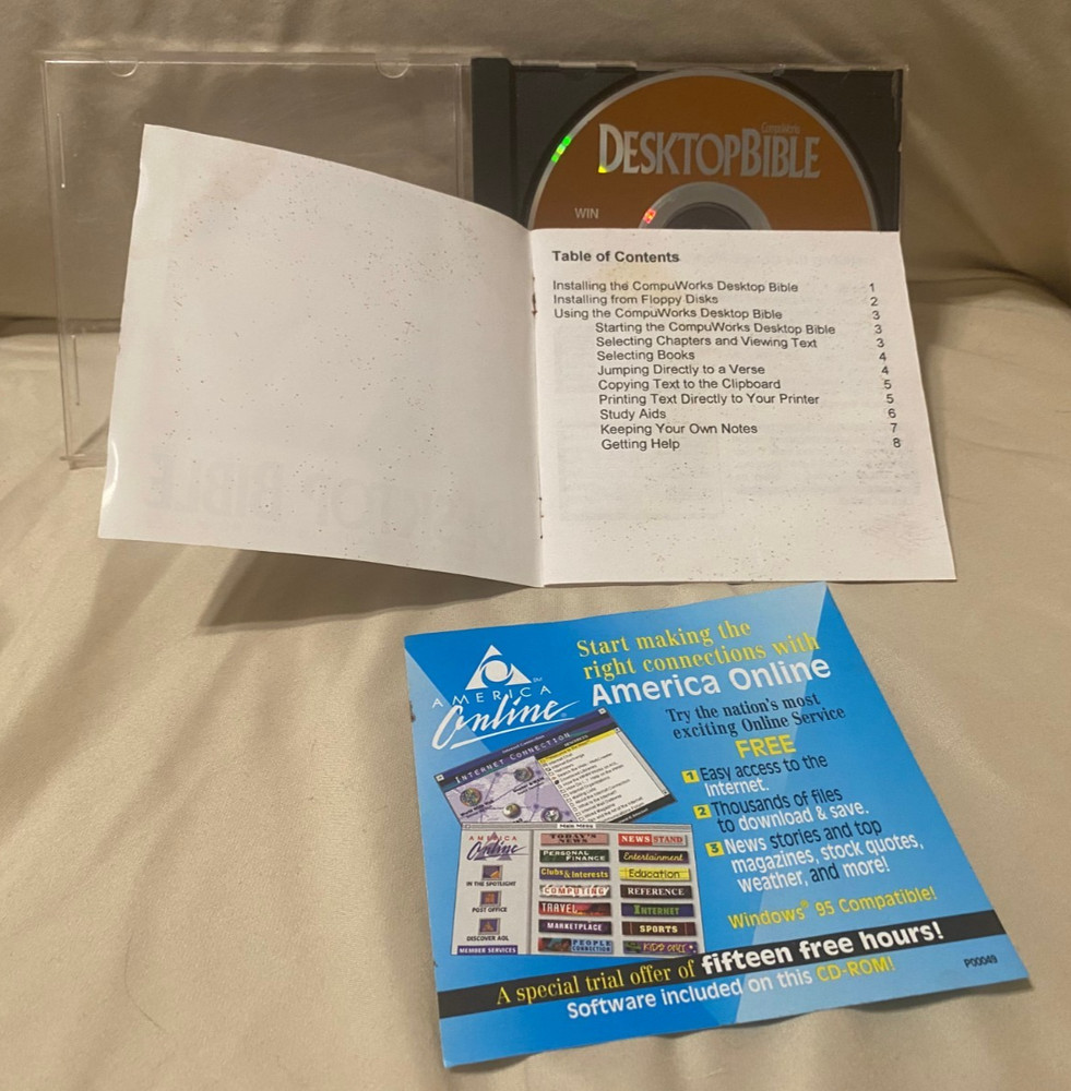 Compuworks Desktop Bible King James Version CD ROM