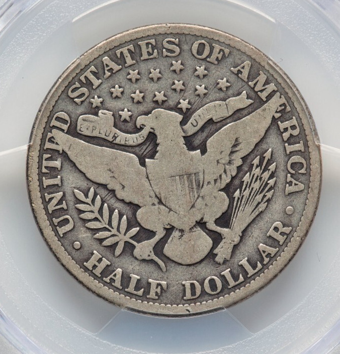 1914 BARBER HALF DOLLAR PCGS G4