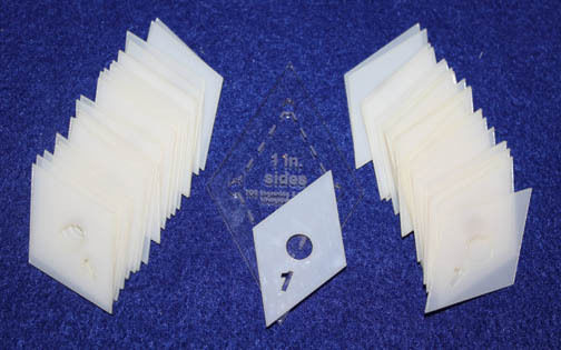 1" Side Diamonds 51 Piece Set - Mylar
