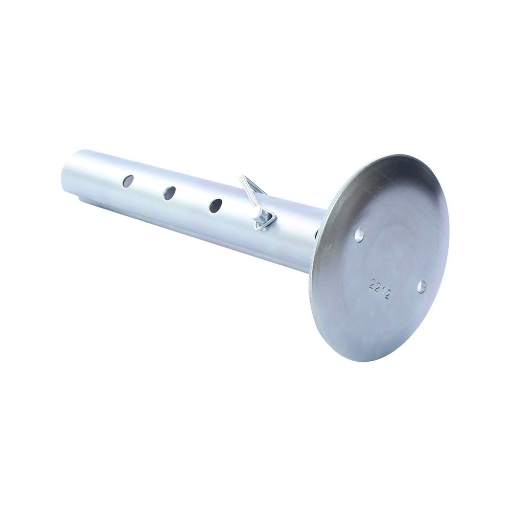 2000 lbs Jack Stand Drop Leg,Adjustable Foot Trailer Jack Extension for 2" ID