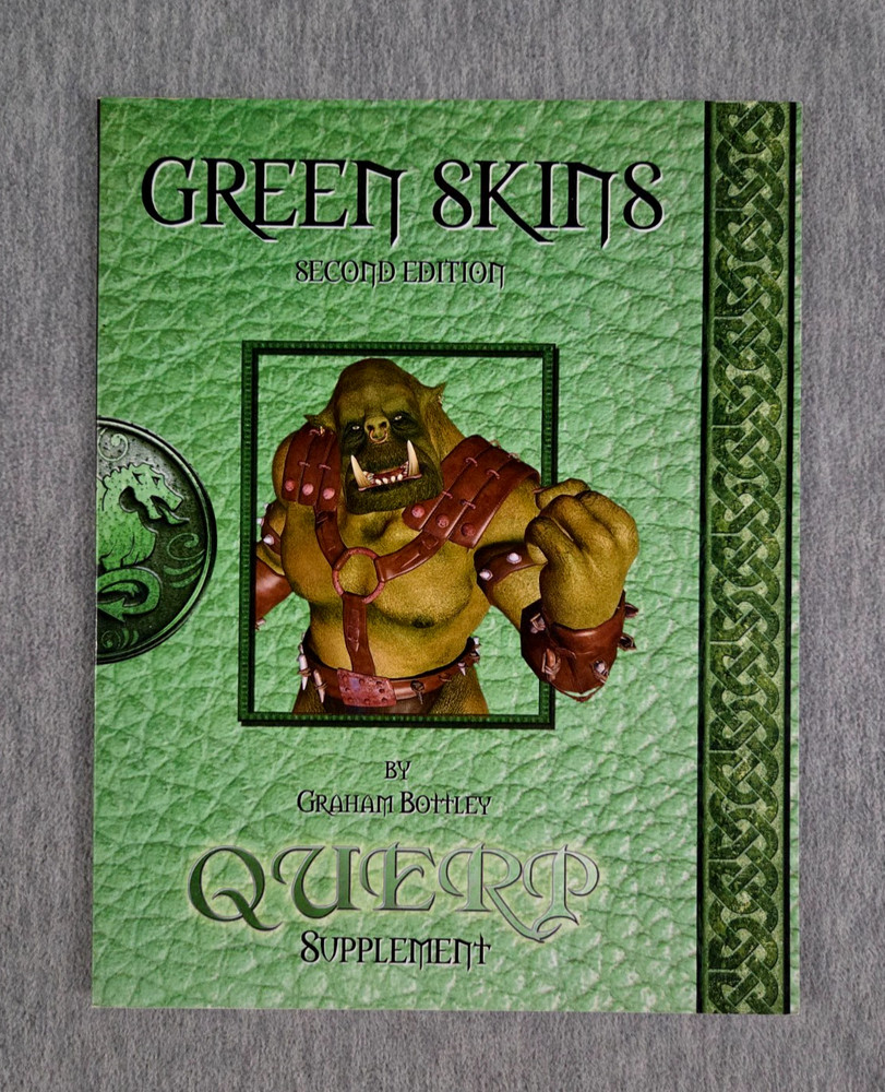 Querp Greenskins Second Edition 2009 RPG SC Book green skins