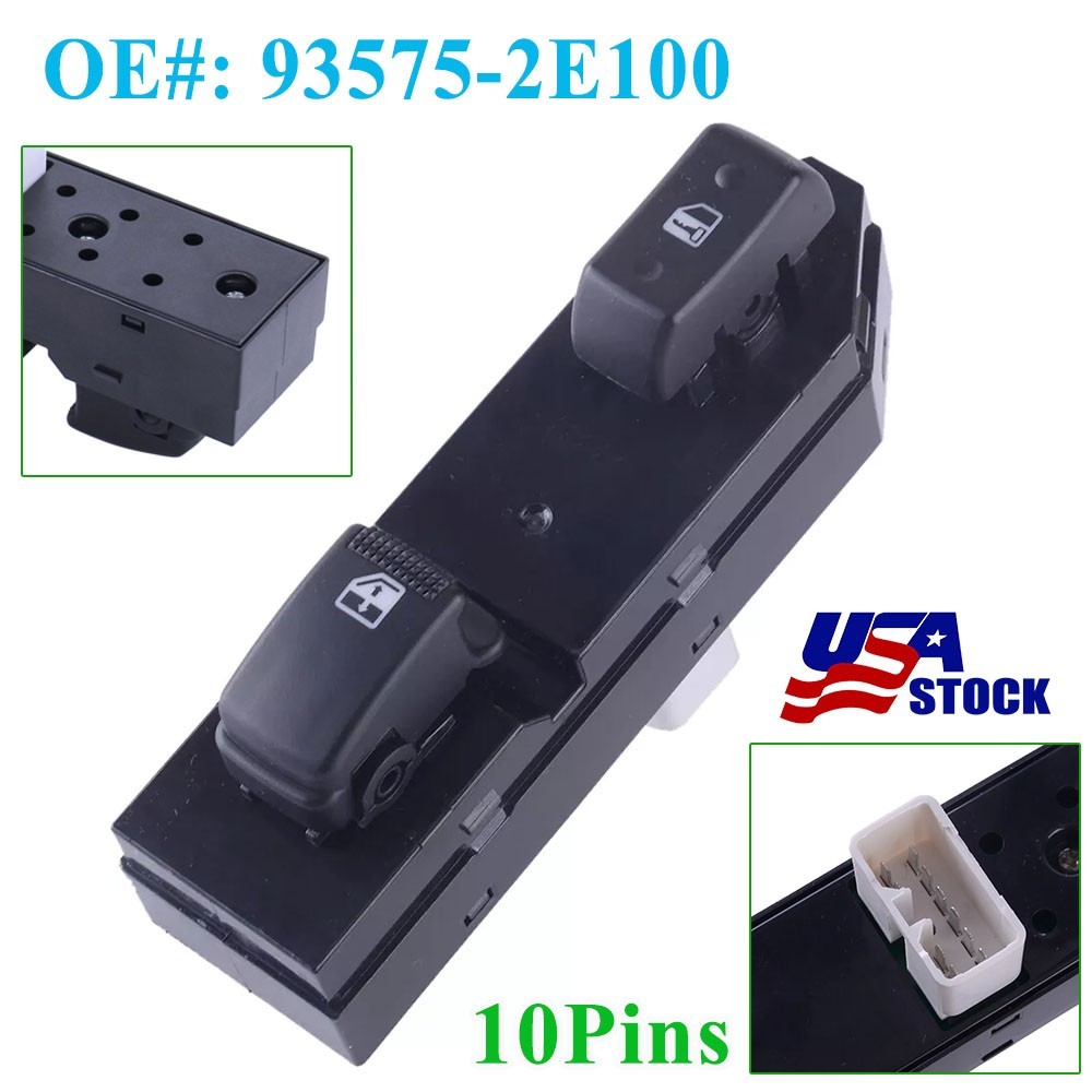 Power Window Switch US 935752E100 Front Right Passenger Side Control 93575-2E100