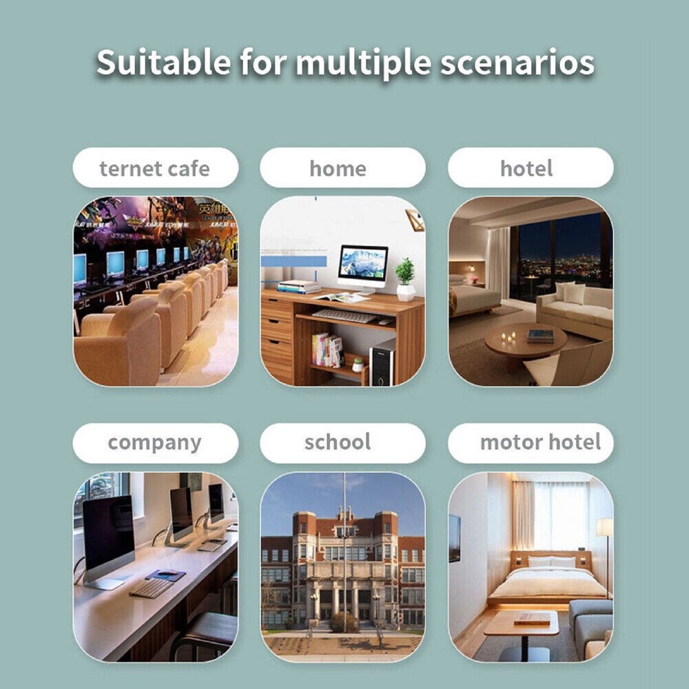 Desktop Computer Switch PC Motherboard On/Restart Button W/ Extension Cable Wire