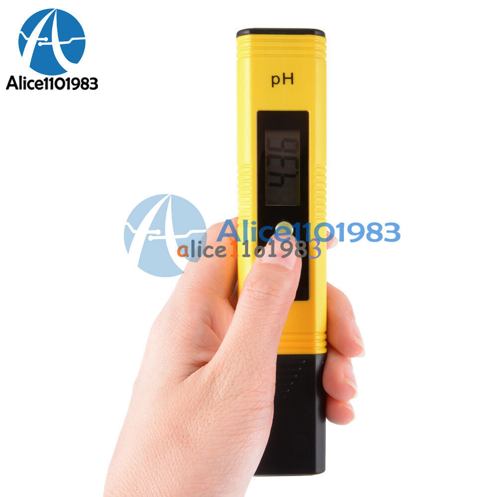Digital LCD PH Meter TDS EC Water Purity PPM Filter Hydroponic Pool Tester