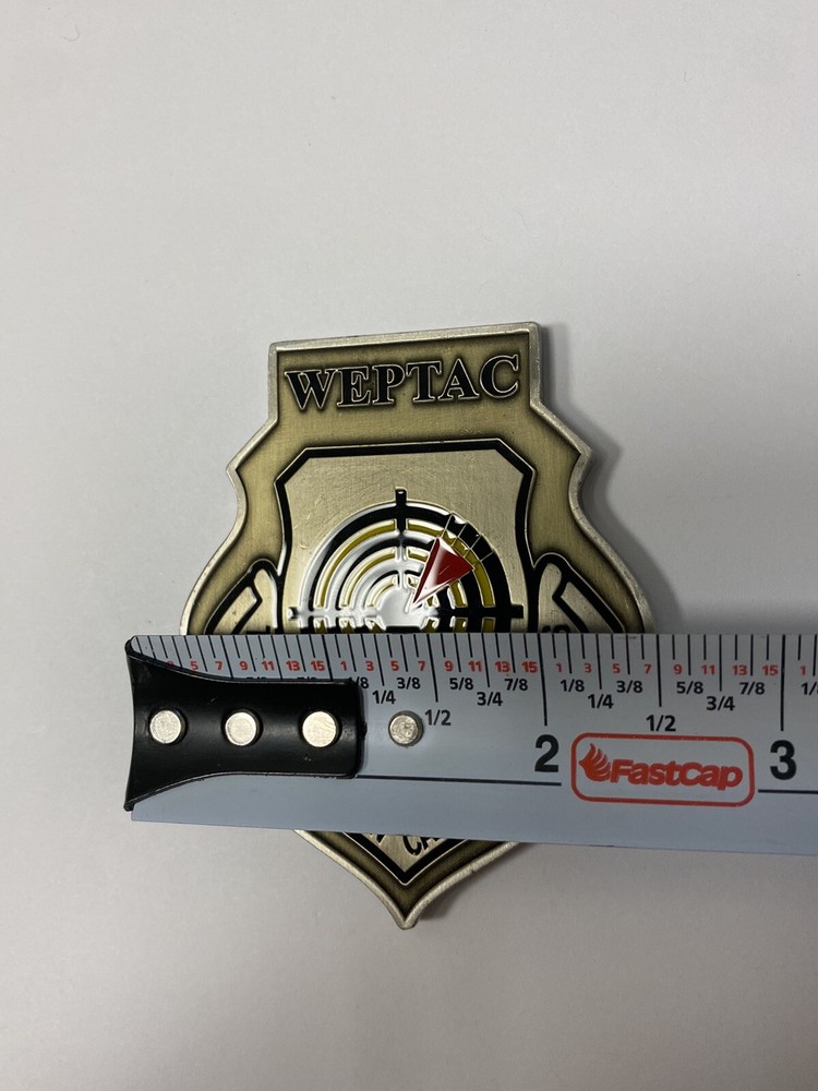 WEPTAC Tactical Focus On CAF Core Functions US Air Force Weapons Challenge Coin