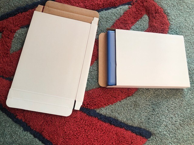 1000 CORRUGATED CARDBOARD DVD CASE MAILER BOX JS86NEW