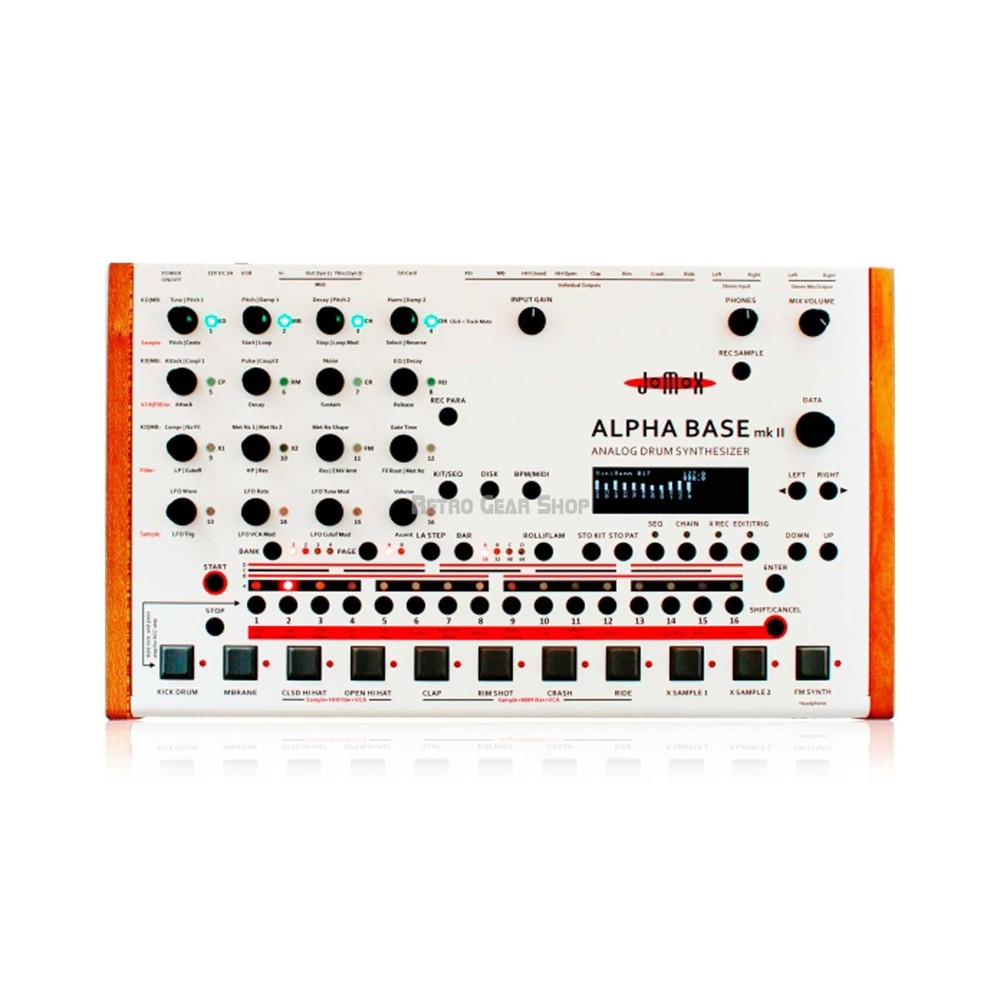 Jomox Alpha Base Mk II Analog Drum Synthesizer Sequencer Preorder