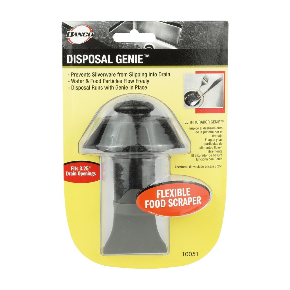 Danco Disposal Genie 2-1/2 in. Black Plastic Garbage Disposal Strainer