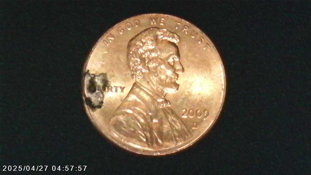 2009 D Lincoln Presidency Cent - BU but has small spots •