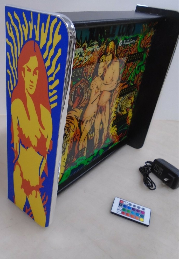 Williams Jungle Lord Pinball Head LED Display light box