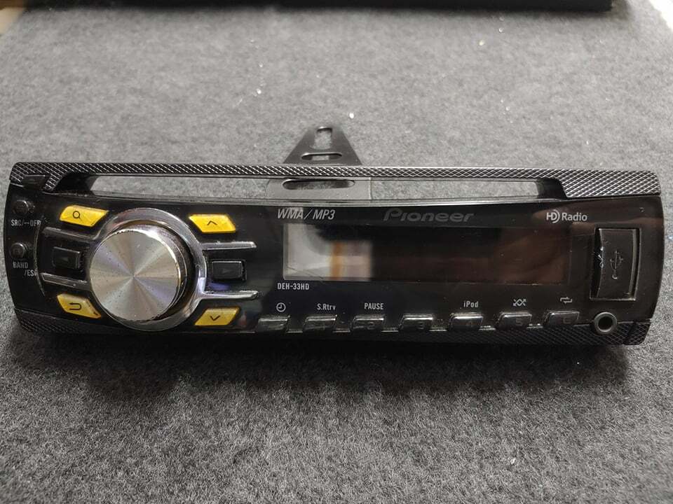 Pioneer deh-33hd Faceplate tested, works fine!