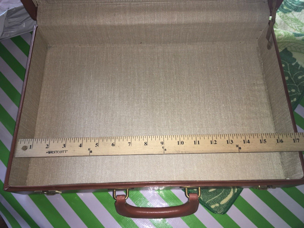 Vintage US Government BLM & Forest Service Fire Fighting Time Keeper Briefcase