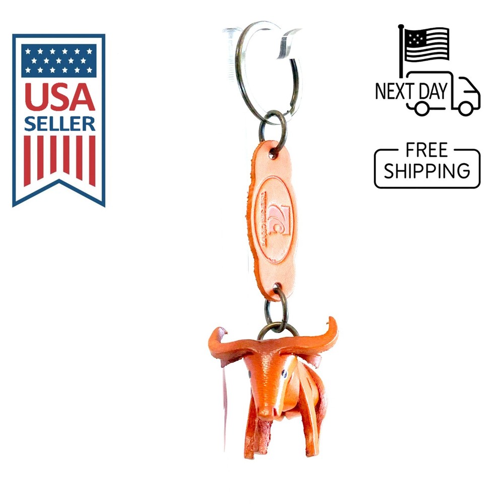 BUFFALO Handmade Leather Keyring