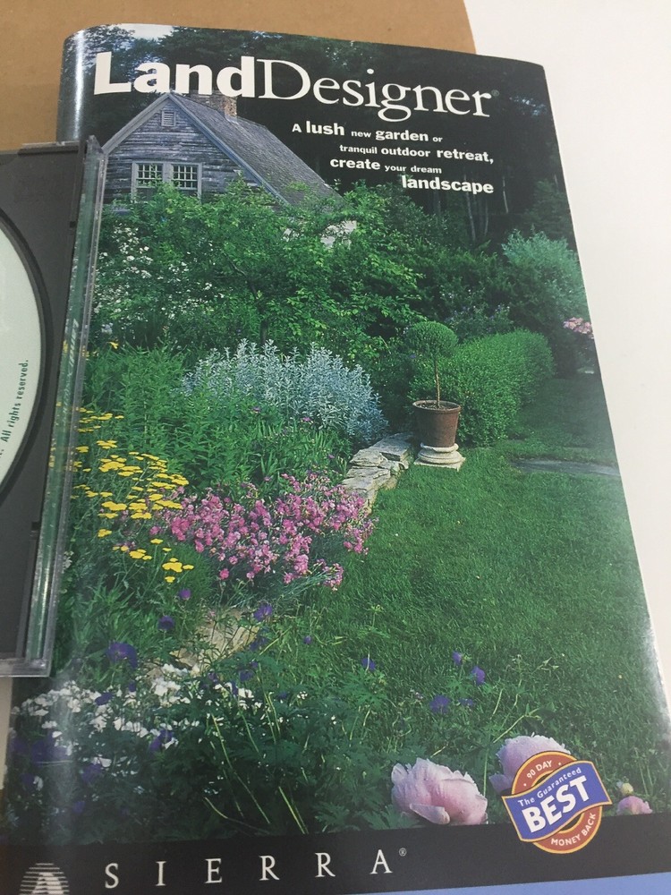 Land Designer 3D Version 4.0 (CD-ROM, 1996, Computer Software)