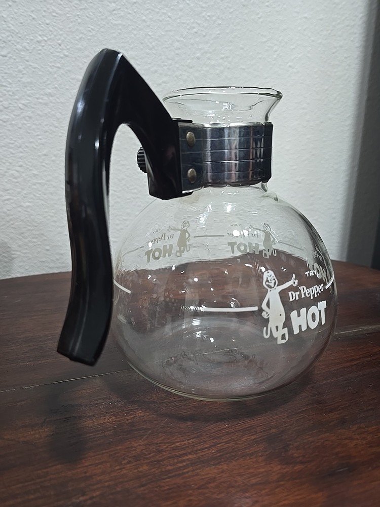 VINTAGE DR.PEPPER COFFEE POT RARE