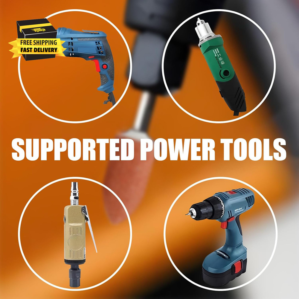 30Pcs Sanding Bits for Dremel Rotary Tool Grinding Stones Sanding Drill Bits wit