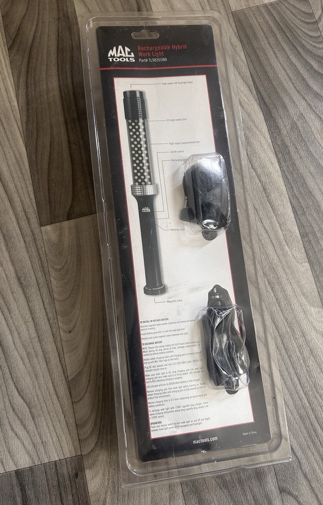 mac tools rechargeable Hybrid work light