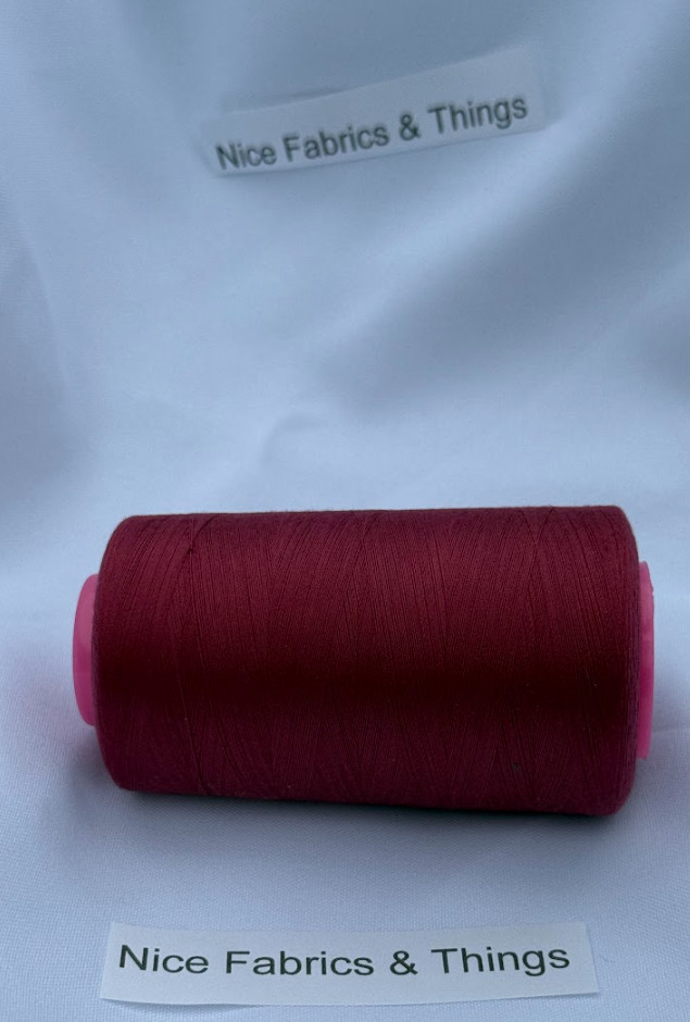 50 Spools - Red AX596 Multi Purpose Sewing Thread