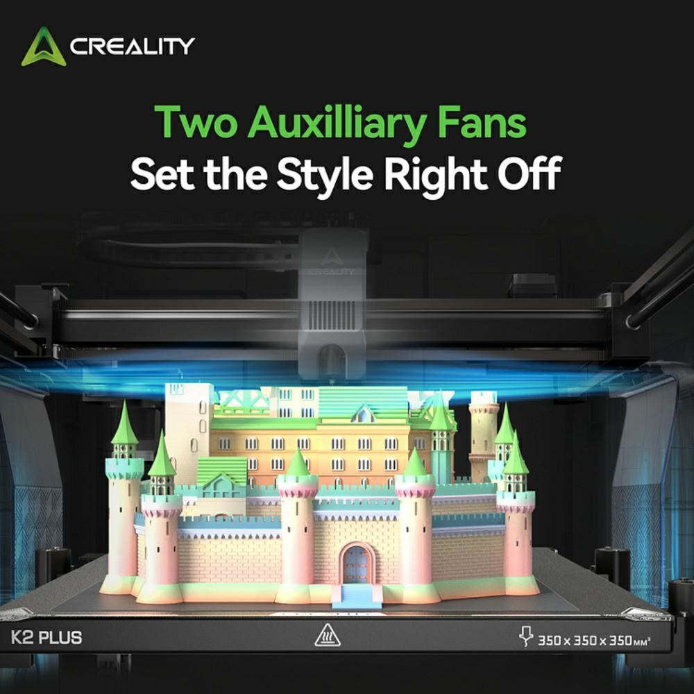 Creality K2 Plus With CFS 3D Printer 600mm/s Multi-Color Printing