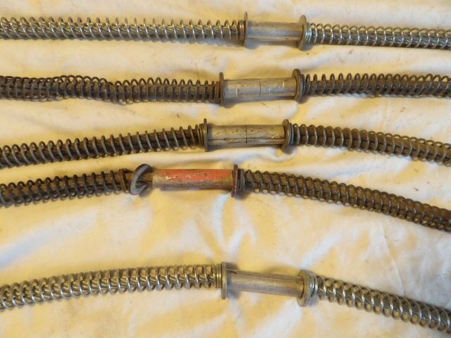 Five 36" Whip Hose Cable Protectors
