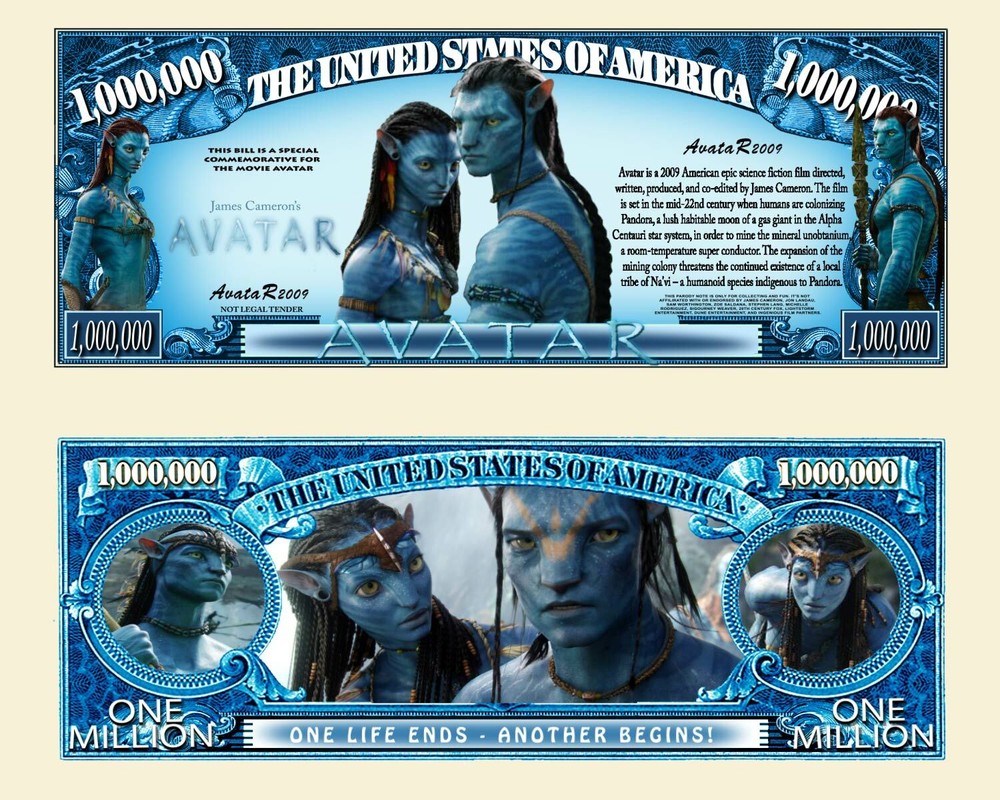OUR AVATAR NOVELTY NOTE (25 Bills)