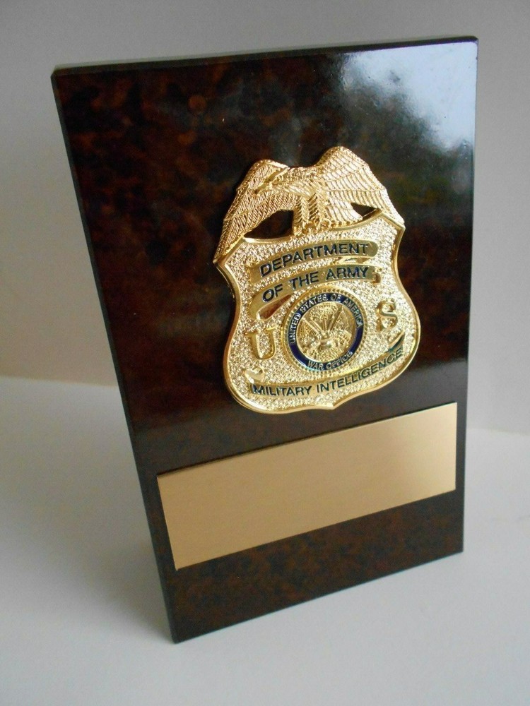 Army CID Shield Paperweight